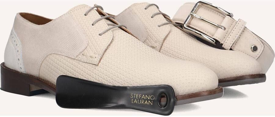 STEFANO LAURAN Nette Schoenen Heren Msh00100086 Leer Beige - Foto 6