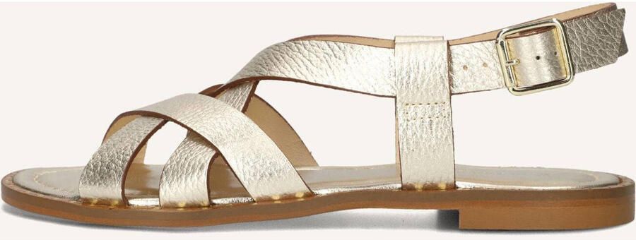 STEFANO LAURAN Dames 22757 Maat: 41 Materiaal: Leer Kleur: Goudkleurig - Foto 2