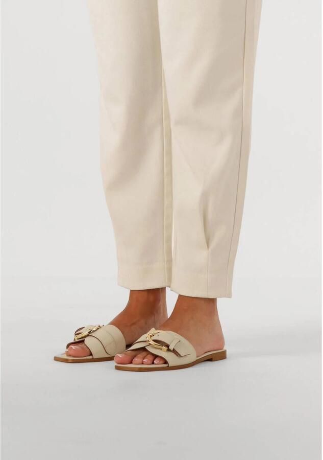 STEFANO LAURAN Slippers Dames 23100 Maat: 42 Materiaal: Leer Kleur: Wit - Foto 3