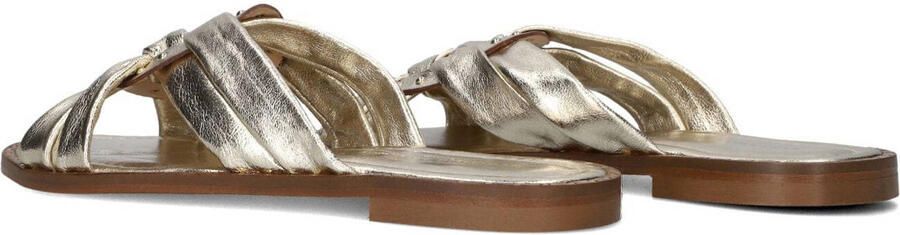 STEFANO LAURAN Slippers Dames 24003 Leer Goud - Foto 5