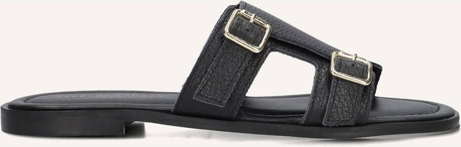 STEFANO LAURAN Slippers Dames 24004 Maat: 42 Materiaal: Leer Kleur: Zwart - Foto 2