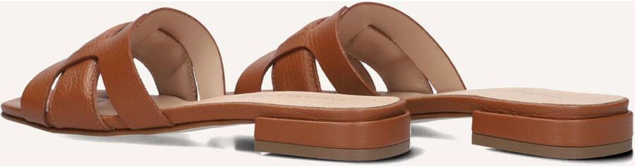 STEFANO LAURAN Slippers Dames 24050 Leer Cognac - Foto 4