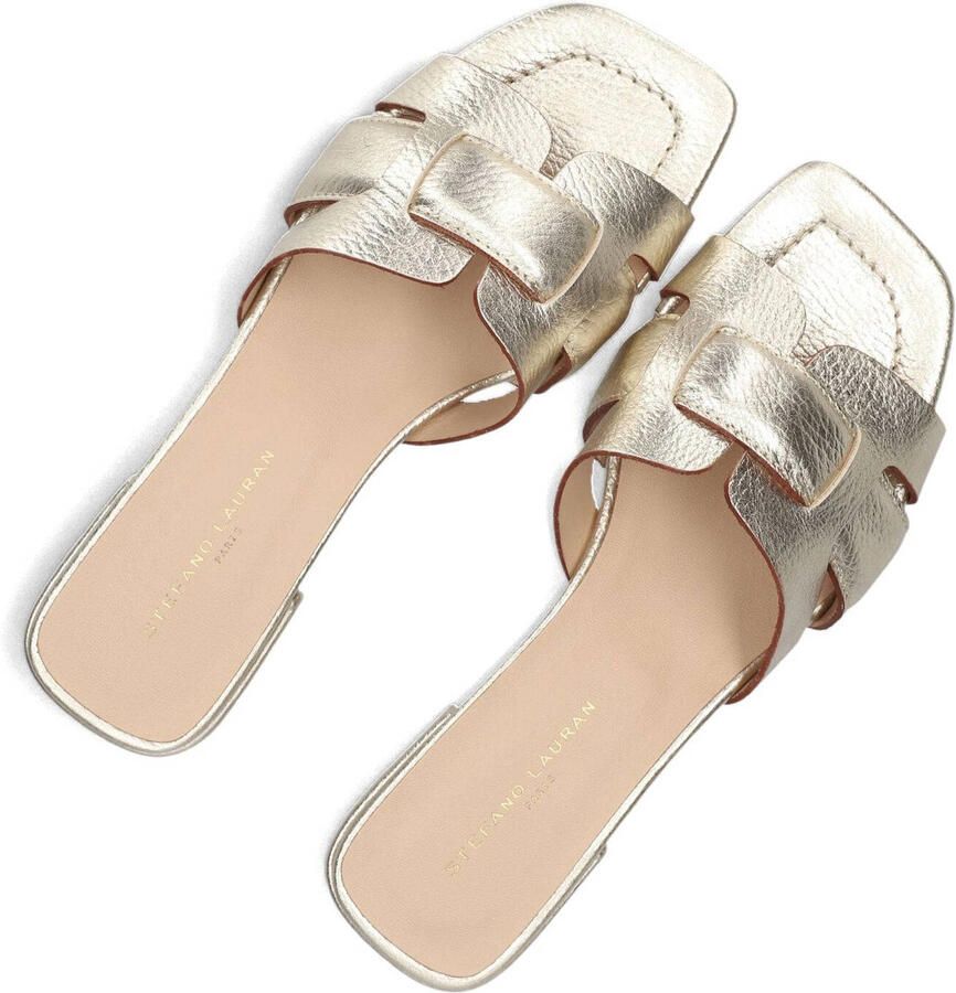 STEFANO LAURAN Slippers Dames 24050 Leer Goud - Foto 3