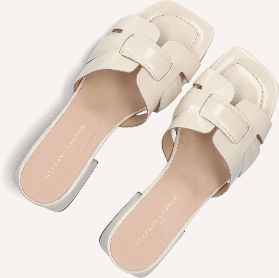 STEFANO LAURAN Slippers Dames 24050 H Lakleer Beige - Foto 6