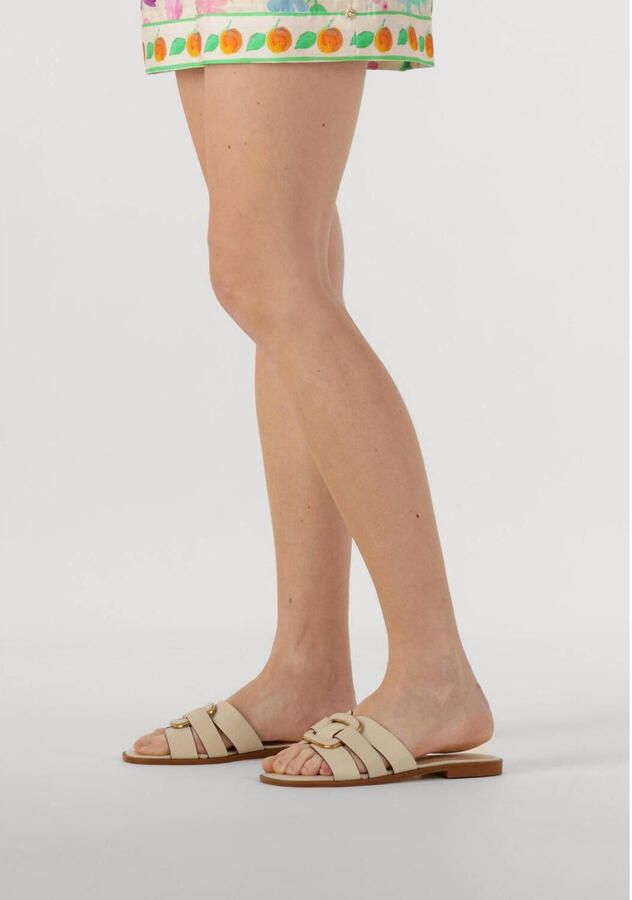 STEFANO LAURAN Slippers Dames 24152 Maat: 40 Materiaal: Leer Kleur: Beige - Foto 2