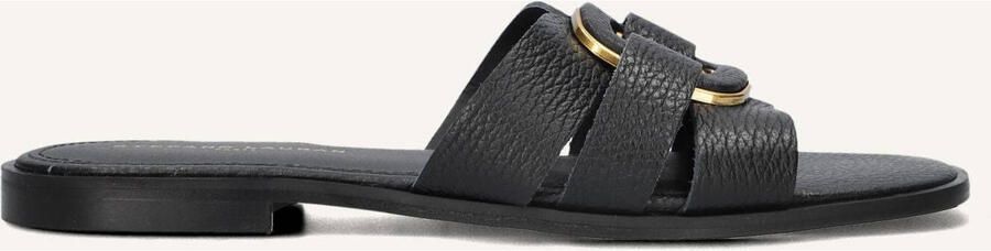 STEFANO LAURAN Slippers Dames 24152 Leer Zwart - Foto 2
