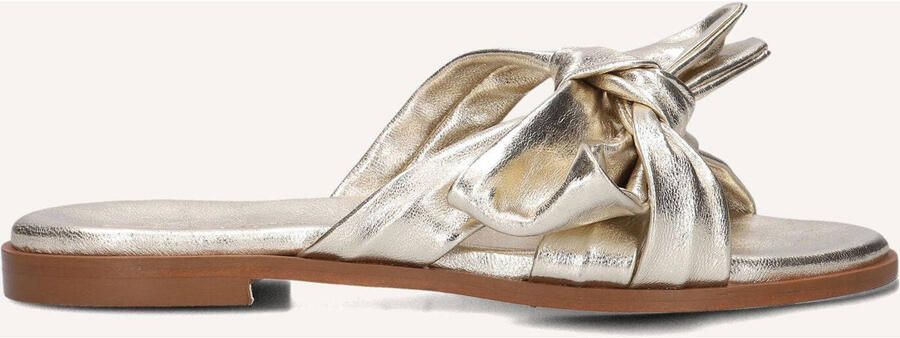 STEFANO LAURAN Slippers Dames 24153 Leer Goud - Foto 4