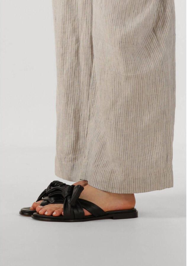 STEFANO LAURAN Slippers Dames 24153 Leer Zwart