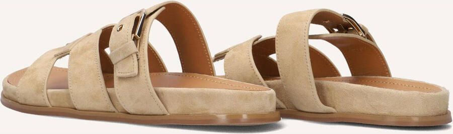 STEFANO LAURAN Slippers Dames 89863 1661 Suède Beige - Foto 4