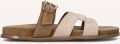 STEFANO LAURAN Slippers Dames 89863 1661 Suède Bruin - Bruin