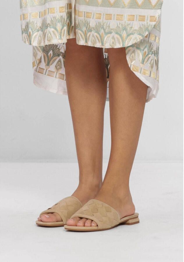 STEFANO LAURAN Slippers Dames L24073 Suède Beige - Foto 6
