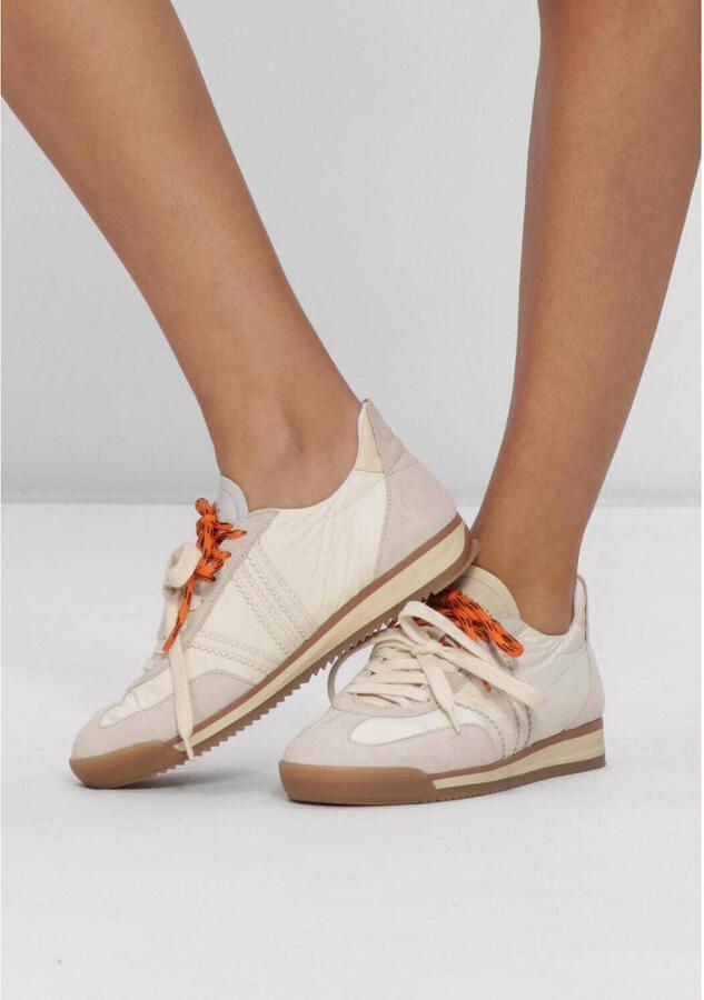 STEFANO LAURAN Lage Sneakers Dames 1back107 Textiel Beige - Foto 2