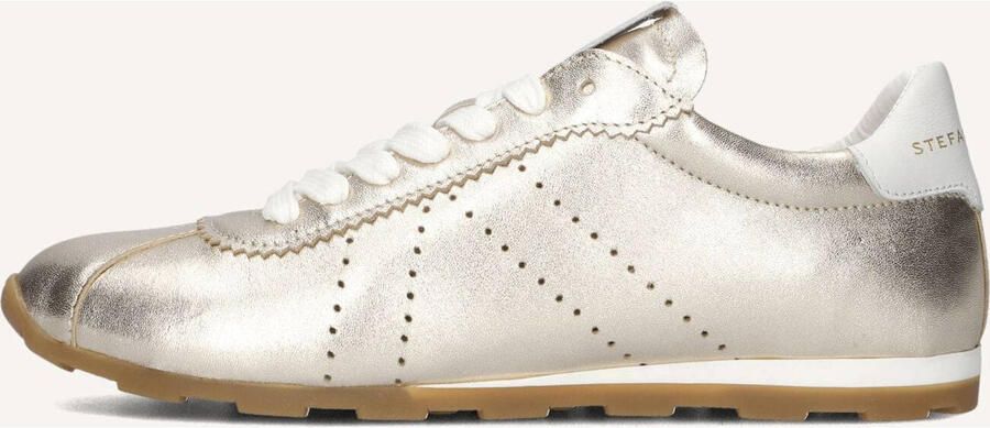 STEFANO LAURAN Lage Sneakers Dames 1slick100 Leer Goud - Foto 6