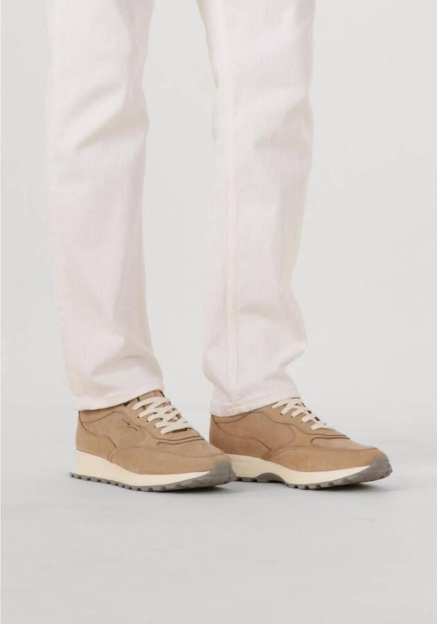 STEFANO LAURAN Lage Sneakers Heren Lj2504 Suède Beige - Foto 7