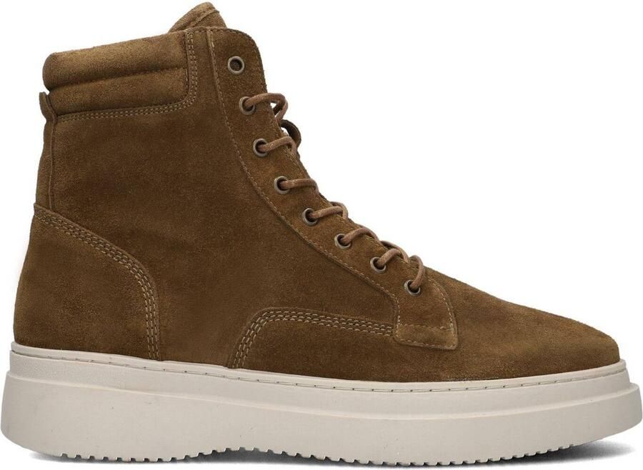 Stefano Lauran Veterboots Heren Boots Laarzen Herenschoenen Suède S3073 Bruin