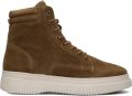 Stefano Lauran Veterboots Heren Boots Laarzen Herenschoenen Suède S3073 Bruin - Bruin