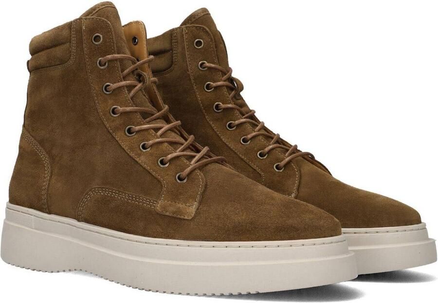 Stefano Lauran Veterboots Heren Boots Laarzen Herenschoenen Suède S3073 Bruin - Foto 2