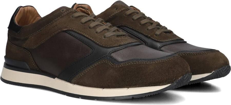 STEFANO LAURAN Lage Sneakers Heren Sl124h610 Leer Bruin - Foto 2