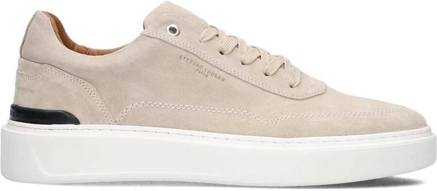 STEFANO LAURAN Lage Sneakers Heren Star 001 Suède Beige