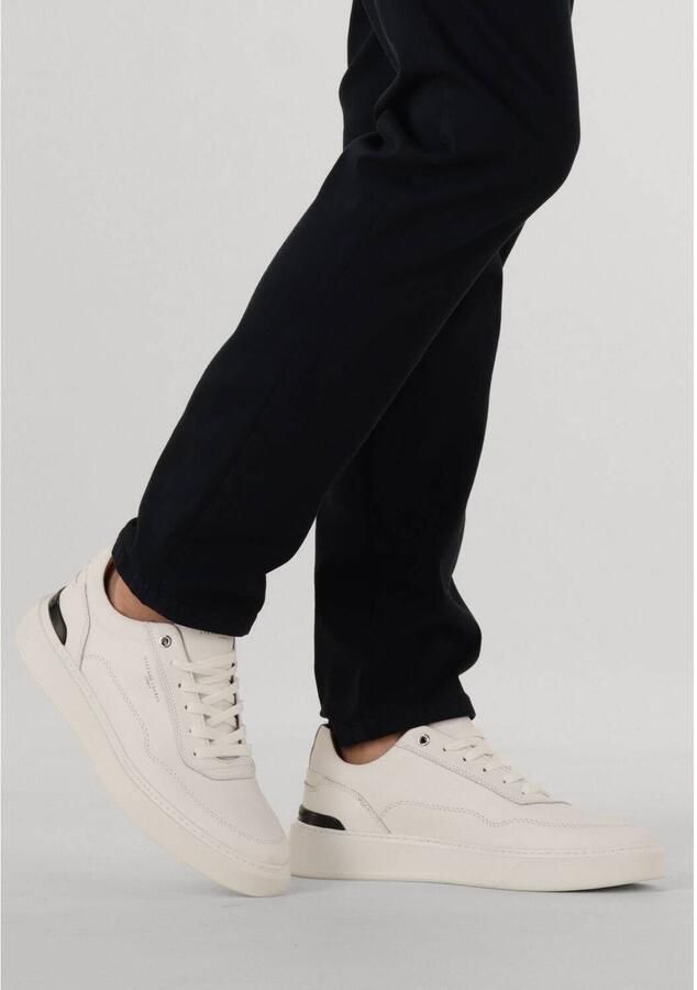 STEFANO LAURAN Lage Sneakers Heren Star 001 Leer Wit - Foto 3