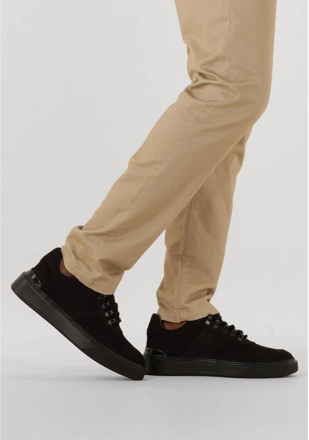 STEFANO LAURAN Lage Sneakers Heren Star 003 Nubuck Zwart - Foto 6