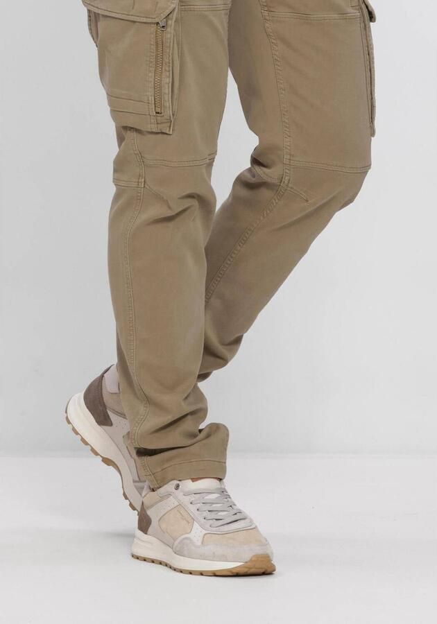 STEFANO LAURAN Lage Sneakers Heren Star 005 Suède Beige - Foto 6