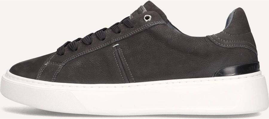 STEFANO LAURAN Lage Sneakers Heren Star 006 Nubuck Grijs - Foto 6
