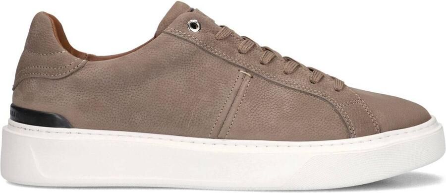 STEFANO LAURAN Lage Sneakers Heren Star 006 Nubuck Taupe