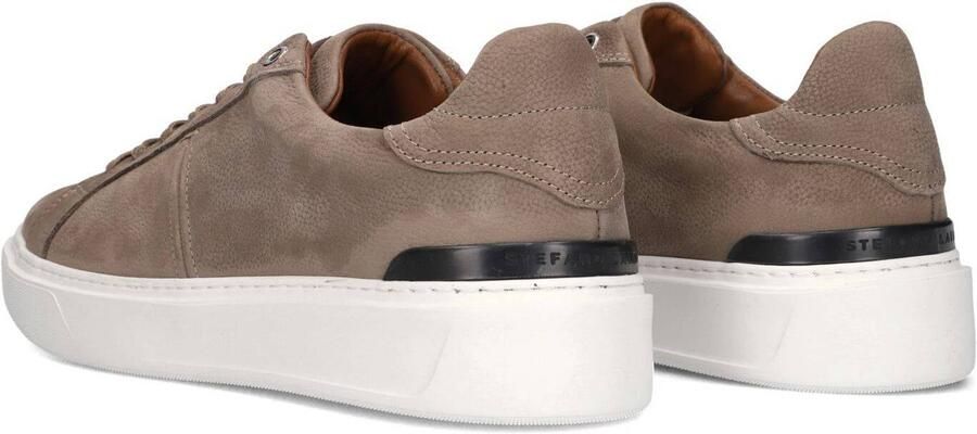 STEFANO LAURAN Lage Sneakers Heren Star 006 Nubuck Taupe - Foto 2
