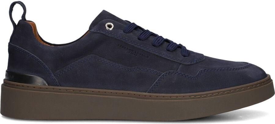 STEFANO LAURAN Lage Sneakers Heren Star 008 Nubuck Blauw