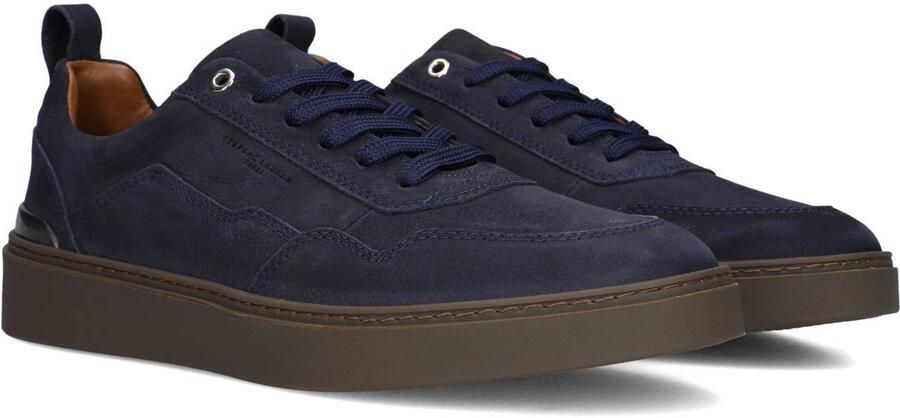 STEFANO LAURAN Lage Sneakers Heren Star 008 Nubuck Blauw - Foto 2
