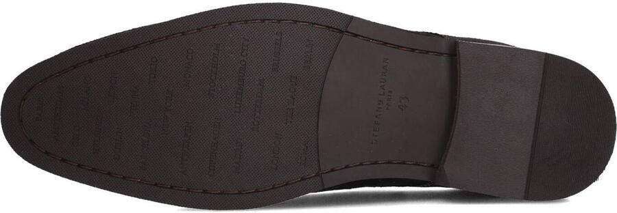 STEFANO LAURAN Veterschoenen Heren 92301 Suède Bruin - Foto 3