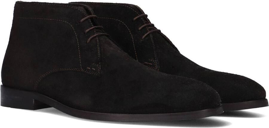 STEFANO LAURAN Veterschoenen Heren 92301 Suède Bruin - Foto 2