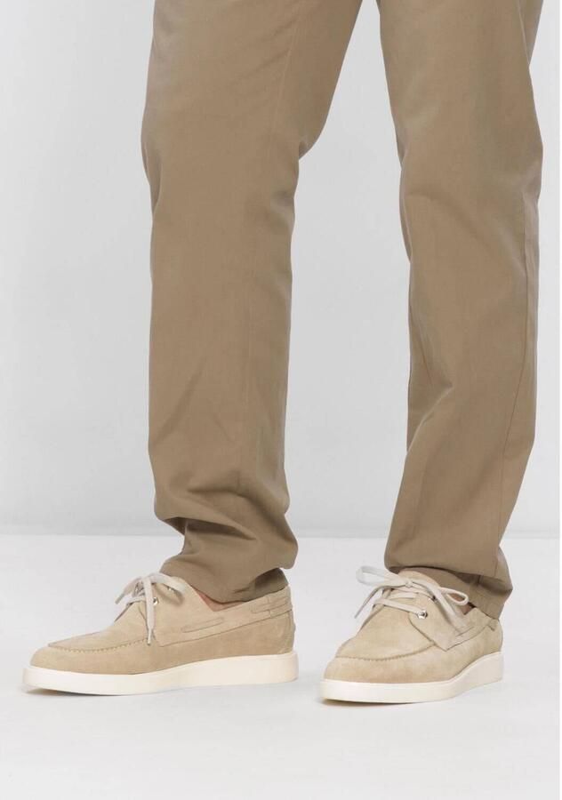 STEFANO LAURAN Veterschoenen Heren Star 11 Suède Beige - Foto 5
