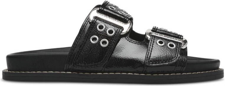 Steve Madden Slippers & Mules Agent in zwart