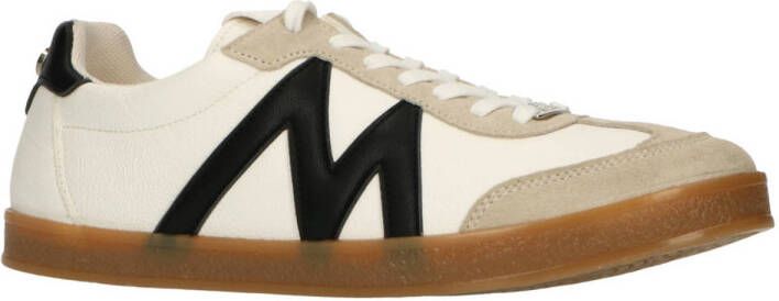 Steve Madden Escapade leren sneakers wit zwart