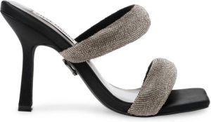 Steve Madden Jetsetter muiltjes met strass zwart