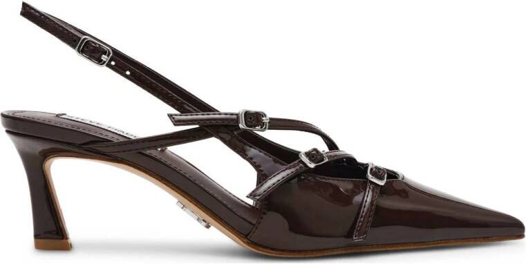 Steve Madden lak slingback pumps bordeaux
