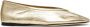 Steve Madden Leni leren ballerina's goud - Thumbnail 1