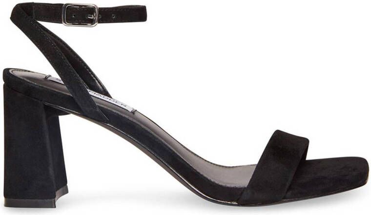 Steve Madden Luxe suède sandalettes zwart