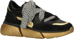 Steve Madden Maisie chunky sneakers zwart goud