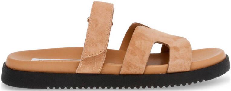 Steve Madden Leren slippers met klittenband model 'MISSILE'