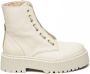 Steve Madden Odyl Veterschoenen Hoog gebroken wit - Thumbnail 1