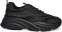STEVE MADDEN Possess Zwart Leer Lage sneakers Heren - Thumbnail 1