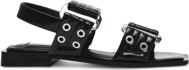 Steve Madden Saria-E lak sandalen zwart