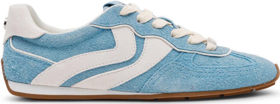 Steve Madden Abbi-SM suède sneakers lichtblauw