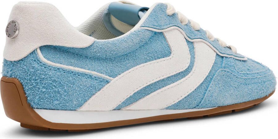 Steve Madden Abbi-SM suède sneakers lichtblauw - Foto 2