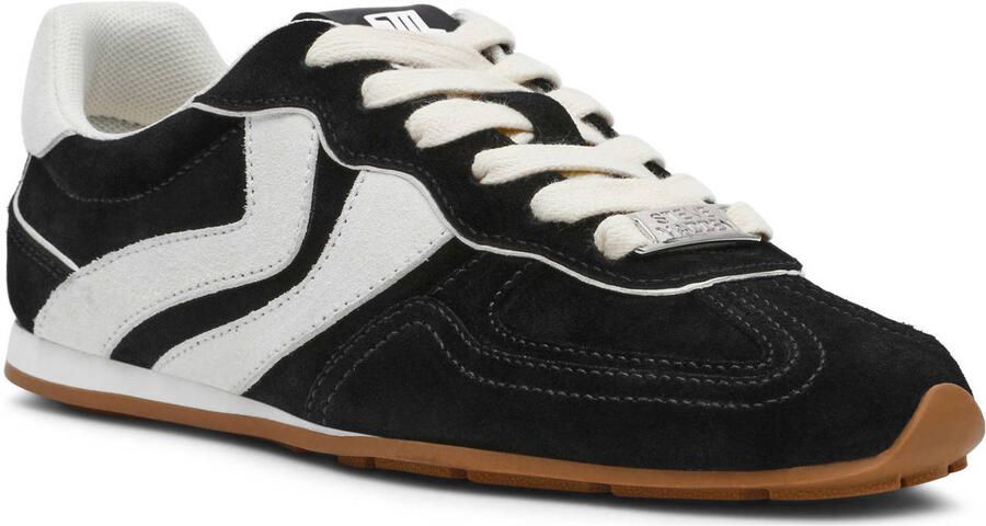 Steve Madden Abbi-SM suède sneakers zwart - Foto 2
