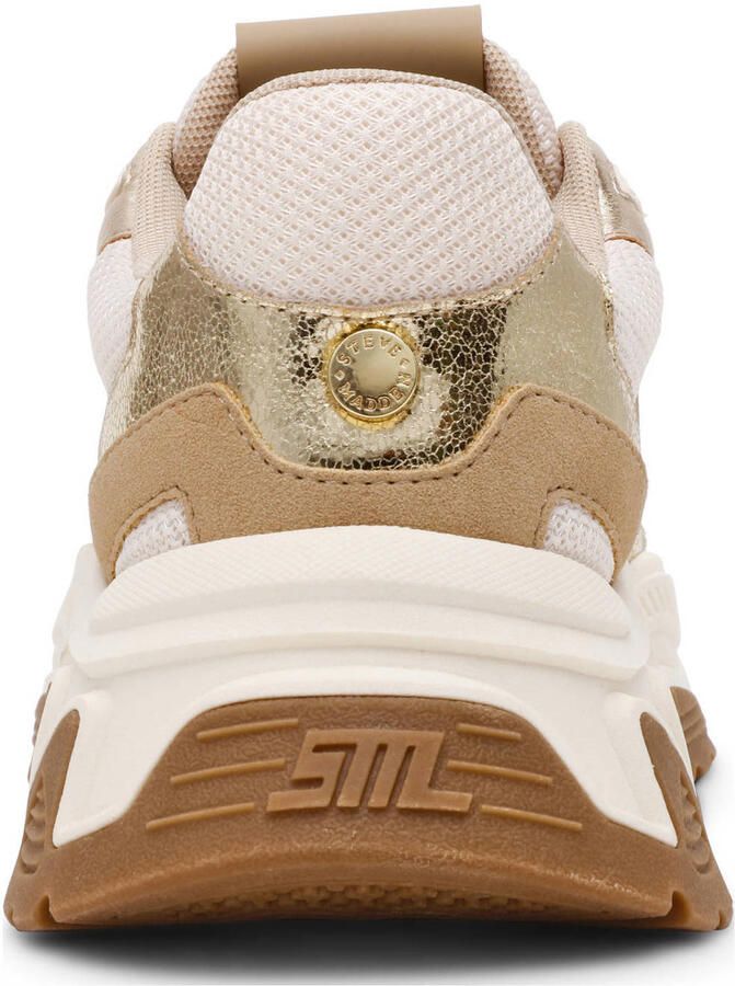 Steve Madden Ample chunky leren sneakers licht brons - Foto 2