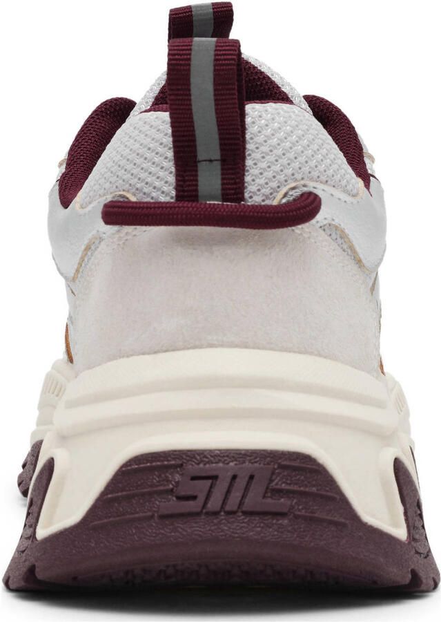 Steve Madden Animates-E chunky sneakers donkerrood grijs - Foto 2